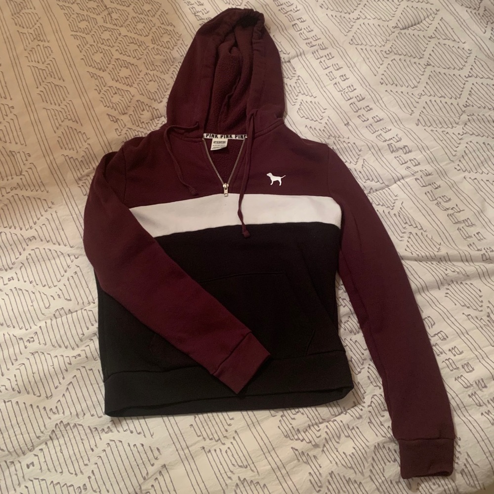Pink hoodie